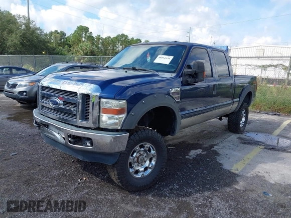2008 Ford Super Duty F-250 SRW XL with VIN 1FTSW21R18ED61641, listed as a IAAI auction lot 41481569 with 197,059 mi miles. Bid and sale history available at carsss.com. Image 2.