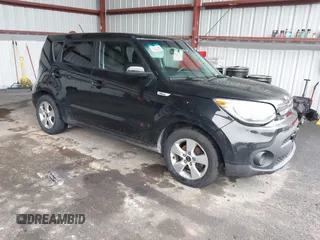 2018 Kia Soul with VIN KNDJN2A29J7897491, listed as a IAAI auction lot 41958095 with 116,628 mi miles. Bid and sale history available at carsss.com. Image 1.
