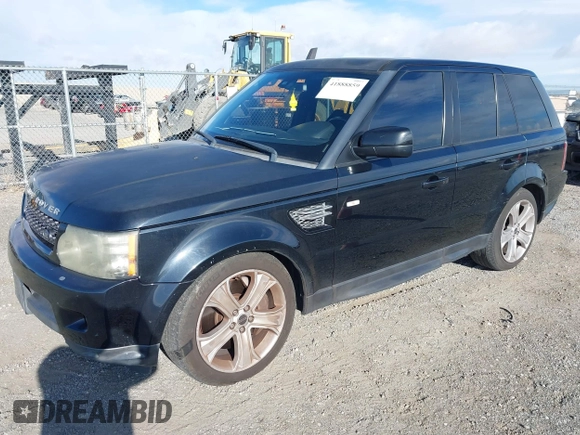 2012 Land Rover Range Rover Sport SC with VIN SALSH2E46CA729118, listed as a IAAI auction lot 41888859 with 147,421 mi miles. Bid and sale history available at carsss.com. Image 2.