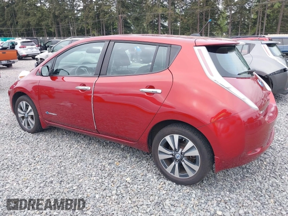 2013 Nissan LEAF SL with VIN 1N4AZ0CPXDC411967, listed as a IAAI auction lot 42120907 with 102,035 mi miles. Bid and sale history available at carsss.com. Image 3.