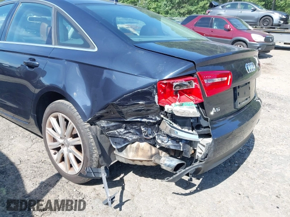 2013 Audi A6 Premium Plus with VIN WAUGFAFCXDN153897, listed as a IAAI auction lot 42622017 with 101,400 mi miles and . Bid and sale history available at DreamBid. Image 6.