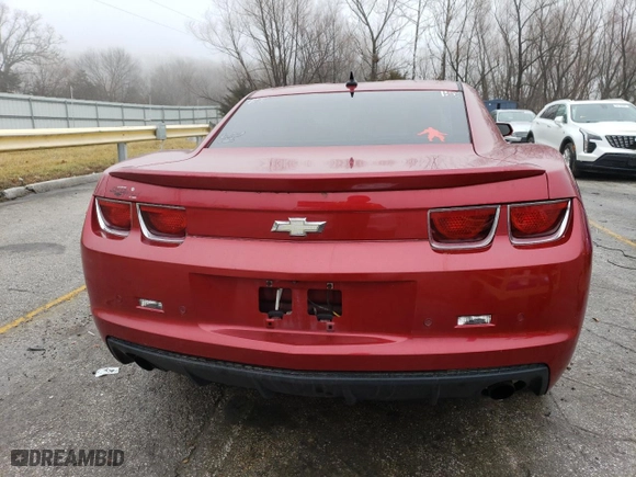 2012 Chevrolet Camaro 1LT with VIN 2G1FB1E37C9191318, listed as a Copart auction lot 43393315 with 168,286 mi miles and Salvage Title. Bid and sale history available at carsss.com. Image 6.