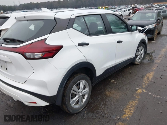 2022 Nissan Kicks S with VIN 3N1CP5BV3NL511472, listed as a IAAI auction lot 41434820 with Not Provided miles and . Bid and sale history available at DreamBid. Image 4.