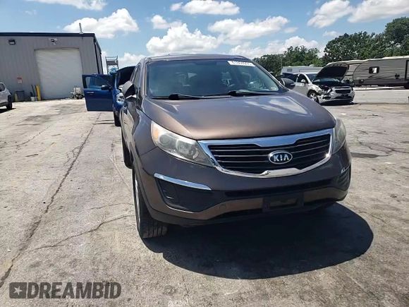 2012 Kia Sportage LX with VIN KNDPB3A20C7276250, listed as a Copart auction lot 61804995 with 112,303 mi miles and Salvage title. Bid and sale history available at DreamBid. Image 15.