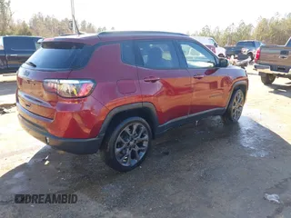 2021 Jeep Compass 80th Anniversary with VIN 3C4NJCEB1MT549133, listed as a IAAI auction lot 41263148 with 88,280 mi miles and . Bid and sale history available at carsss.com. Image 4.