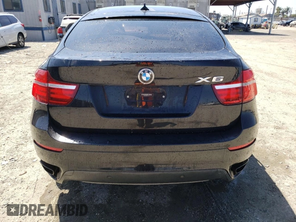 2013 BMW X6 xDrive50i with VIN 5UXFG8C53DL591326, listed as a Copart auction lot 67982234 with 100,041 mi miles and Salvage Title. Bid and sale history available at carsss.com. Image 6.