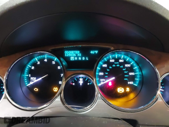 2012 Buick Enclave Leather with VIN 5GAKVCED4CJ223097, listed as a IAAI auction lot 42053378 with 125,036 mi miles and . Bid and sale history available at carsss.com. Image 16.