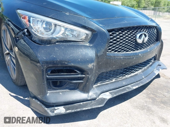 2017 Infiniti Q50 Premium with VIN JN1EV7APXHM737130, listed as a IAAI auction lot 42440909 with 97,461 mi miles and . Bid and sale history available at DreamBid. Image 6.