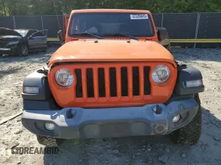 2019 Jeep Wrangler Unlimited Sport S with VIN 1C4HJXDG2KW516005, listed as a Copart auction lot 57330645 with 59,706 mi miles and Salvage title. Bid and sale history available at DreamBid. Image 5.
