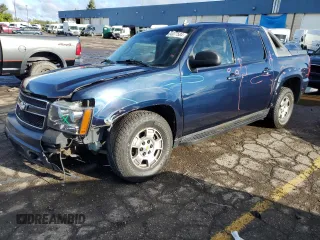 2008 Chevrolet Avalanche LTZ with VIN 3GNFK12Y98G179313, listed as a Copart auction lot 76077504 with 171,471 mi miles and Salvage Title. Bid and sale history available at DreamBid. Image 1.