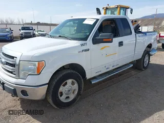 2014 Ford F-150 XL with VIN 1FTFX1EF2EKE26115, listed as a IAAI auction lot 41949049 with 118,404 mi miles. Bid and sale history available at carsss.com. Image 17.