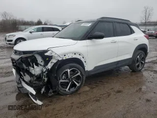 2022 Chevrolet TrailBlazer RS with VIN KL79MUSL4NB082771, listed as a Copart auction lot 46889335 with 81,296 mi miles and Salvage Title. Bid and sale history available at DreamBid. Image 1.
