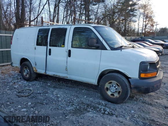2010 Chevrolet Express Cargo with VIN 1GCZGFBA9A1128647, listed as a Copart auction lot 79081104 with 267,604 mi miles and Clean title. Bid and sale history available at DreamBid. Image 4.