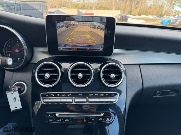 2015 Mercedes-Benz C-Class C 300 Luxury with VIN 55SWF4KB6FU080735, listed as a Copart auction lot 47781935 with 122,005 mi miles and Clean Title. Bid and sale history available at carsss.com. Image 10.