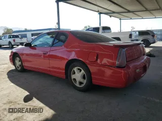 2003 Chevrolet Monte Carlo SS with VIN 2G1WX12K639455156, listed as a Copart auction lot 75675414 with 124,695 mi miles and Salvage Title. Bid and sale history available at carsss.com. Image 2.