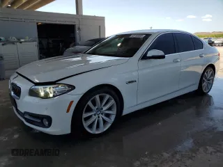 2015 BMW 5 Series 535i xDrive with VIN WBA5B3C54FD544122, listed as a Copart auction lot 53733555 with 126,154 mi miles and Clean Title. Bid and sale history available at carsss.com. Image 1.