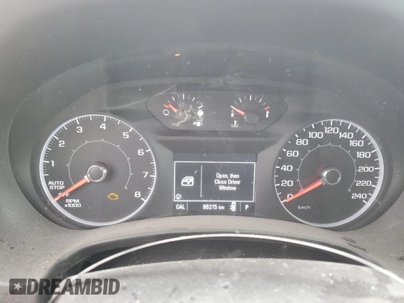 2018 GMC Terrain SLE z VIN 3GKALTEX6JL196702, wystawiony jako Copart lot #58669945 z przebiegiem 86 215 mil mil oraz Szkody całkowita. Historia ofert i sprzedaży dostępna na DreamBid. Obrazek 9.