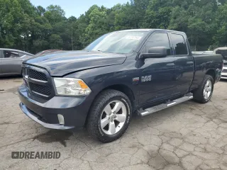 2014 Ram 1500 Express with VIN 1C6RR7FT5ES394699, listed as a Copart auction lot 64107945 with 221,326 mi miles and Clean title. Bid and sale history available at DreamBid. Image 1.