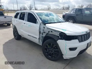 2021 Jeep Grand Cherokee Laredo X with VIN 1C4RJEAG9MC713822, listed as a IAAI auction lot 41527043 with 45,143 mi miles. Bid and sale history available at carsss.com. Image 1.