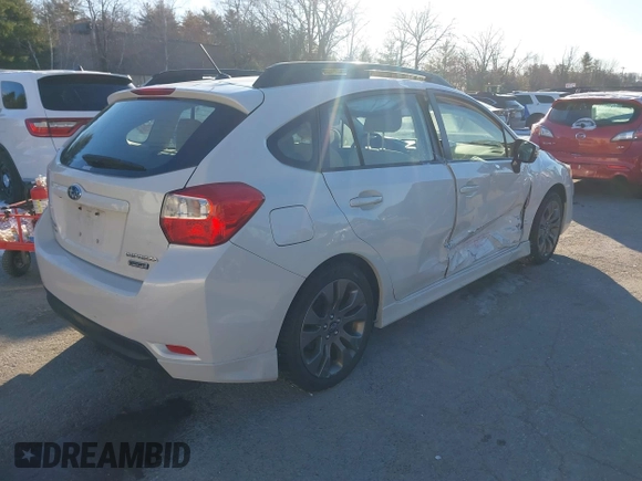 2016 Subaru Impreza Special Sports Premium with VIN JF1GPAP68G9281633, listed as a IAAI auction lot 41315086 with 100,616 mi miles and . Bid and sale history available at DreamBid. Image 4.