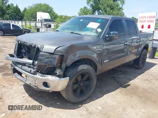 2012 Ford F-150 XL with VIN 1FTFW1ET4CKE34464, listed as a IAAI auction lot 42483610 with 235,312 mi miles and . Bid and sale history available at DreamBid. Image 2.