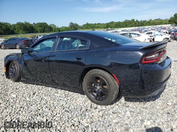 2019 Dodge Charger SXT with VIN 2C3CDXBGXKH703032, listed as a Copart auction lot 57716095 with 89,261 mi miles and Salvage title. Bid and sale history available at DreamBid. Image 2.