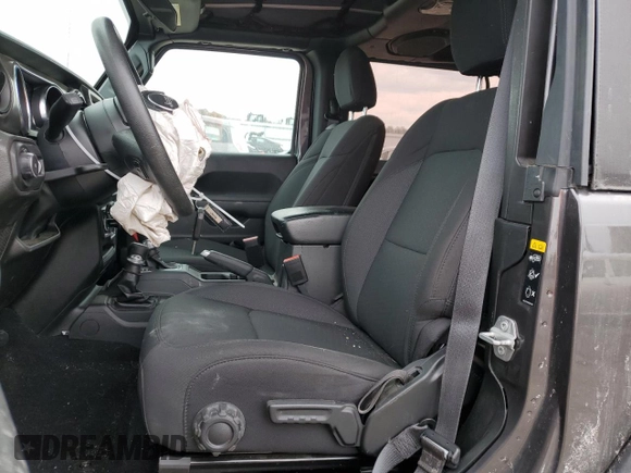 2022 Jeep Wrangler Sport with VIN 1C4HJXAG3NW273779, listed as a Copart auction lot 38882894 with 32,206 mi miles and . Bid and sale history available at DreamBid. Image 7.