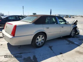 2008 Cadillac DTS 1SC with VIN 1G6KD57Y08U151837, listed as a Copart auction lot 45686365 with 66,517 mi miles and Salvage Title. Bid and sale history available at DreamBid. Image 3.
