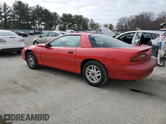 1995 Chevrolet Camaro z VIN 2G1FP22S1S2181409, wystawiony jako Copart lot #49273555 z przebiegiem 112 589 mil mil oraz Czysty tytuł • Clean title. Historia ofert i sprzedaży dostępna na DreamBid. Obrazek 2.