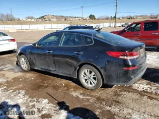 2019 Kia Optima S with VIN 5XXGT4L35KG276713, listed as a Copart auction lot 41797285 with 101,036 mi miles and Salvage Title. Bid and sale history available at carsss.com. Image 2.