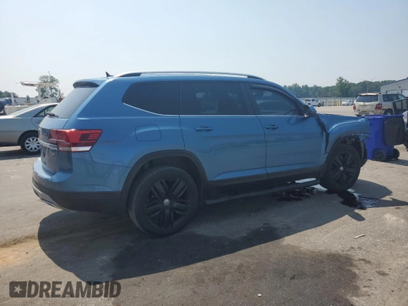 2019 Volkswagen Atlas SE with VIN 1V2UR2CA1KC511109, listed as a Copart auction lot 61486975 with 165,182 mi miles and Salvage title. Bid and sale history available at DreamBid. Image 3.