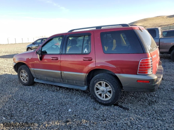 2003 Mercury Mountaineer Convenience with VIN 4M2ZU86K73UJ22221, listed as a Copart auction lot 46578055 with 156,930 mi miles and Salvage Title. Bid and sale history available at carsss.com. Image 2.