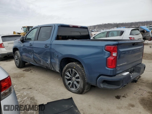 2024 Chevrolet Silverado 1500 RST with VIN 1GCUDEED3RZ143256, listed as a Copart auction lot 45406355 with 12,391 mi miles and Salvage Title. Bid and sale history available at carsss.com. Image 2.