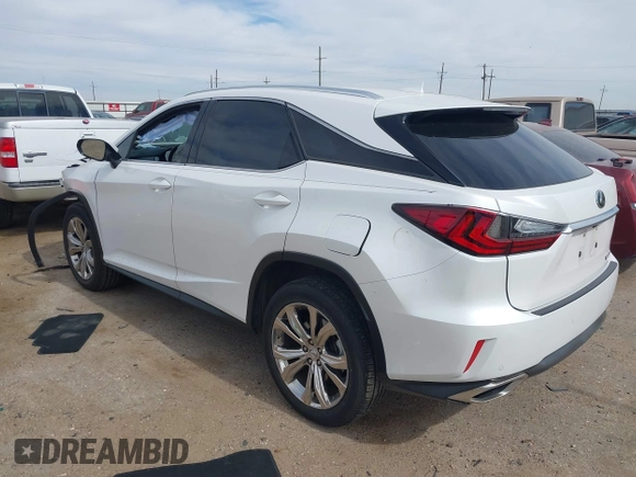2019 Lexus RX with VIN 2T2ZZMCA9KC122398, listed as a IAAI auction lot 41565276 with 53,858 mi miles. Bid and sale history available at carsss.com. Image 3.