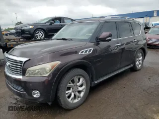 2013 Infiniti QX56 z VIN JN8AZ2NF7D9550269, wystawiony jako Copart lot #56836875 z przebiegiem 218 176 mil mil oraz Czysty tytuł • Clean title. Historia ofert i sprzedaży dostępna na DreamBid. Obrazek 1.