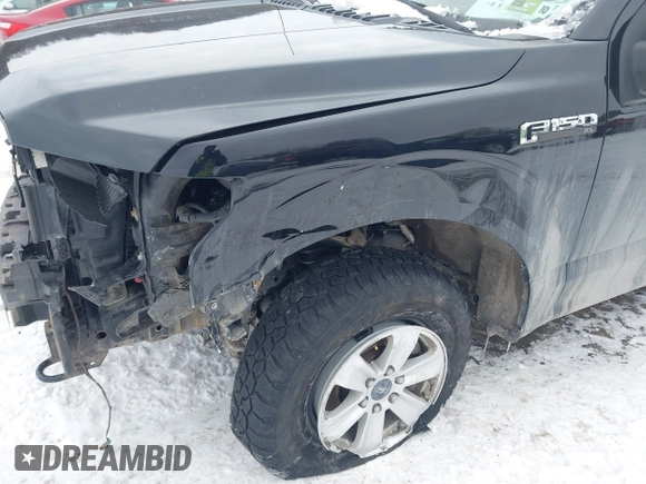 2018 Ford F-150 XL with VIN 1FTMF1EP8JKD65446, listed as a IAAI auction lot 41412677 with 87,225 mi miles. Bid and sale history available at carsss.com. Image 18.