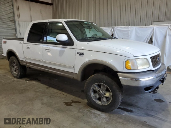 2003 Ford F-150 XLT with VIN 1FTRW08L43KA17610, listed as a Copart auction lot 48994635 with 257,608 mi miles and Clean Title. Bid and sale history available at carsss.com. Image 4.