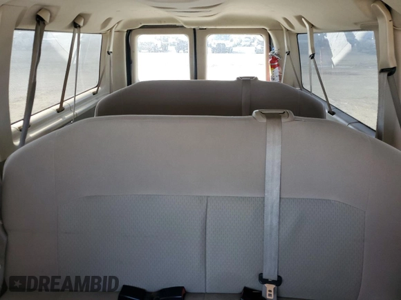 2012 Ford Econoline Passenger XL with VIN 1FBNE3BL9CDA16618, listed as a Copart auction lot 51861155 with 223,710 mi miles and Clean title. Bid and sale history available at DreamBid. Image 10.