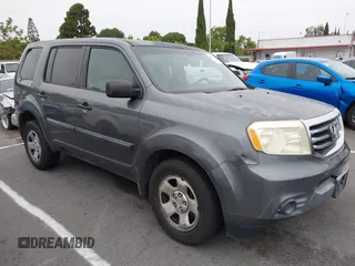 2012 Honda Pilot LX с VIN 5FNYF3H27CB003511, выставлен на аукционе IAAI как лот 42603339 с пробегом 209 160 миль миль и . История ставок и продаж доступна на DreamBid. Изображение 1.