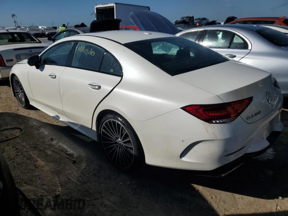 2022 Mercedes-Benz CLS with VIN W1K2J5KB7NA107006, listed as a Copart auction lot 76164144 with 0 mi miles and Non Repairable. Bid and sale history available at carsss.com. Image 2.
