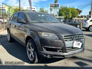 2007 Audi Q7 z VIN WA1AY74L77D061191, wystawiony jako Copart lot #79773014 z przebiegiem 162 836 mil mil oraz Czysty tytuł • Clean title. Historia ofert i sprzedaży dostępna na DreamBid. Obrazek 1.
