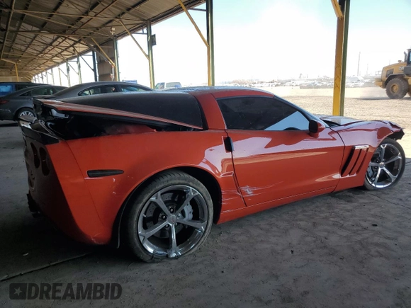 2013 Chevrolet Corvette Grand Sport 3LT with VIN 1G1YS2DWXD5101684, listed as a Copart auction lot 72972804 with 52,833 mi miles and Salvage title. Bid and sale history available at DreamBid. Image 3.