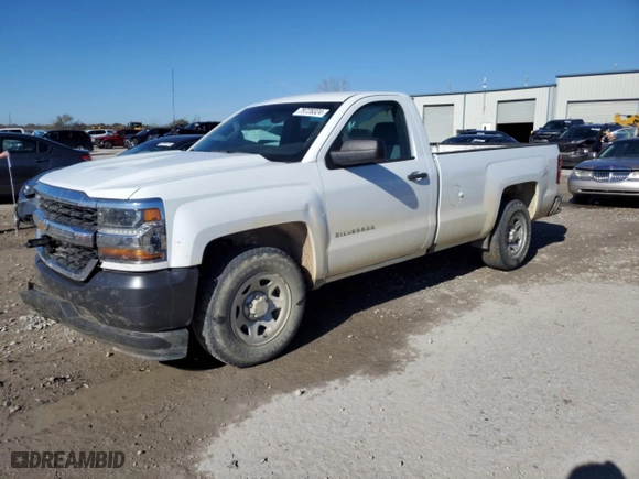 2018 Chevrolet Silverado 1500 Work Truck with VIN 1GCNCNEC6JZ366006, listed as a Copart auction lot 79728324 with 193,995 mi miles and Salvage Title. Bid and sale history available at carsss.com. Image 1.