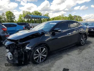 2019 Nissan Maxima SV with VIN 1N4AA6AV0KC373349, listed as a Copart auction lot 55691555 with 115,113 mi miles and Salvage title. Bid and sale history available at DreamBid. Image 1.
