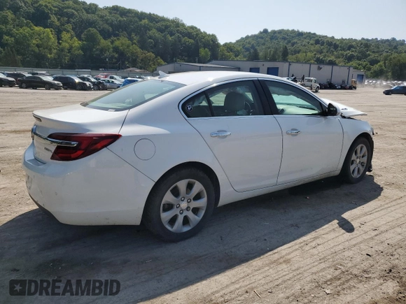 2014 Buick Regal Premium I with VIN 2G4GM5ER9E9243354, listed as a Copart auction lot 68691824 with Not provided miles and Salvage title. Bid and sale history available at DreamBid. Image 3.