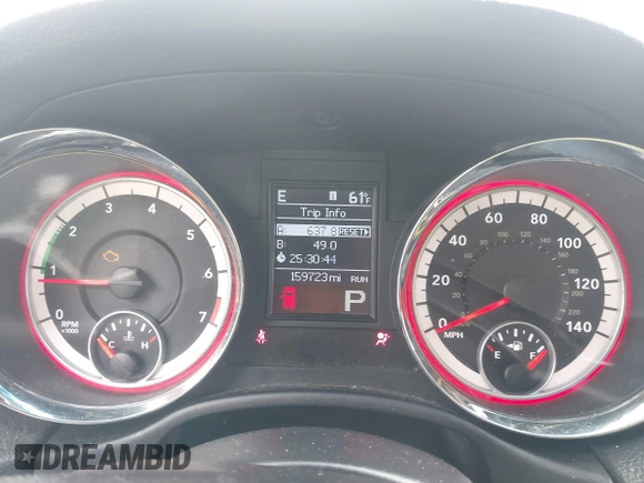 2013 Dodge Durango SXT with VIN 1C4RDJAG5DC697022, listed as a IAAI auction lot 42474060 with 159,723 mi miles and . Bid and sale history available at DreamBid. Image 7.