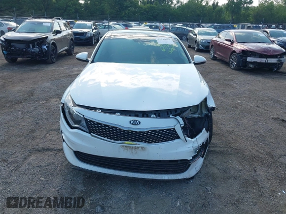 2016 Kia Optima EX with VIN 5XXGU4L38GG091950, listed as a IAAI auction lot 42440645 with 65,356 mi miles and . Bid and sale history available at DreamBid. Image 12.
