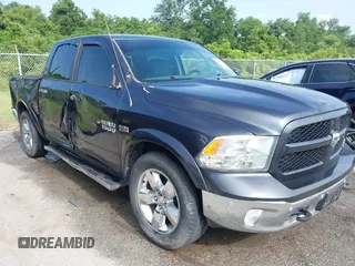 2015 Ram 1500 Big Horn with VIN 1C6RR6LT3FS675853, listed as a IAAI auction lot 42607360 with 131,053 mi miles and . Bid and sale history available at DreamBid. Image 1.