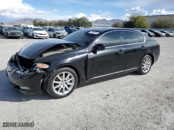 2006 Lexus GS 300 with VIN JTHBH96S665034470, listed as a Copart auction lot 45958684 with 178,882 mi miles and Salvage Title. Bid and sale history available at carsss.com. Image 1.