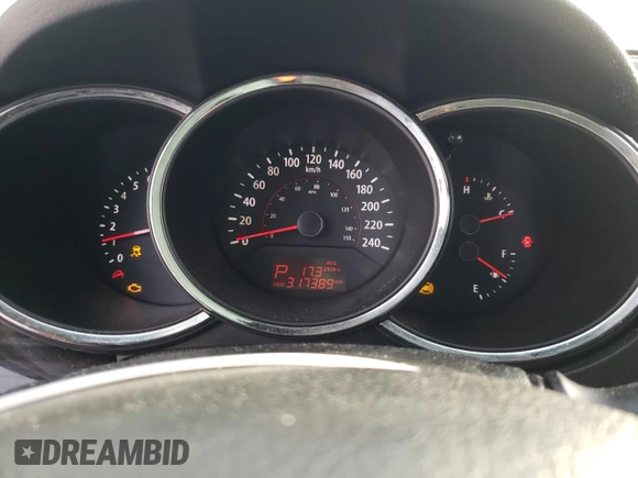 2012 Kia Sorento EX with VIN 5XYKUDA20CG198436, listed as a Copart auction lot 44414245 with 317,389 mi miles and Salvage Title. Bid and sale history available at carsss.com. Image 9.